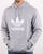 Adidas Originals Trefoil Hoodie Med Grey Heather