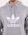 Adidas Originals Trefoil Hoodie Med Grey Heather