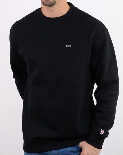 Tommy Hilfiger Classic Crew Neck Sweatshirt Tommy Black