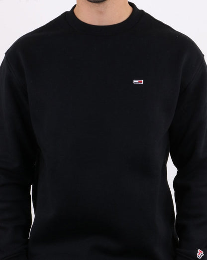 Tommy Hilfiger Classic Crew Neck Sweatshirt Tommy Black