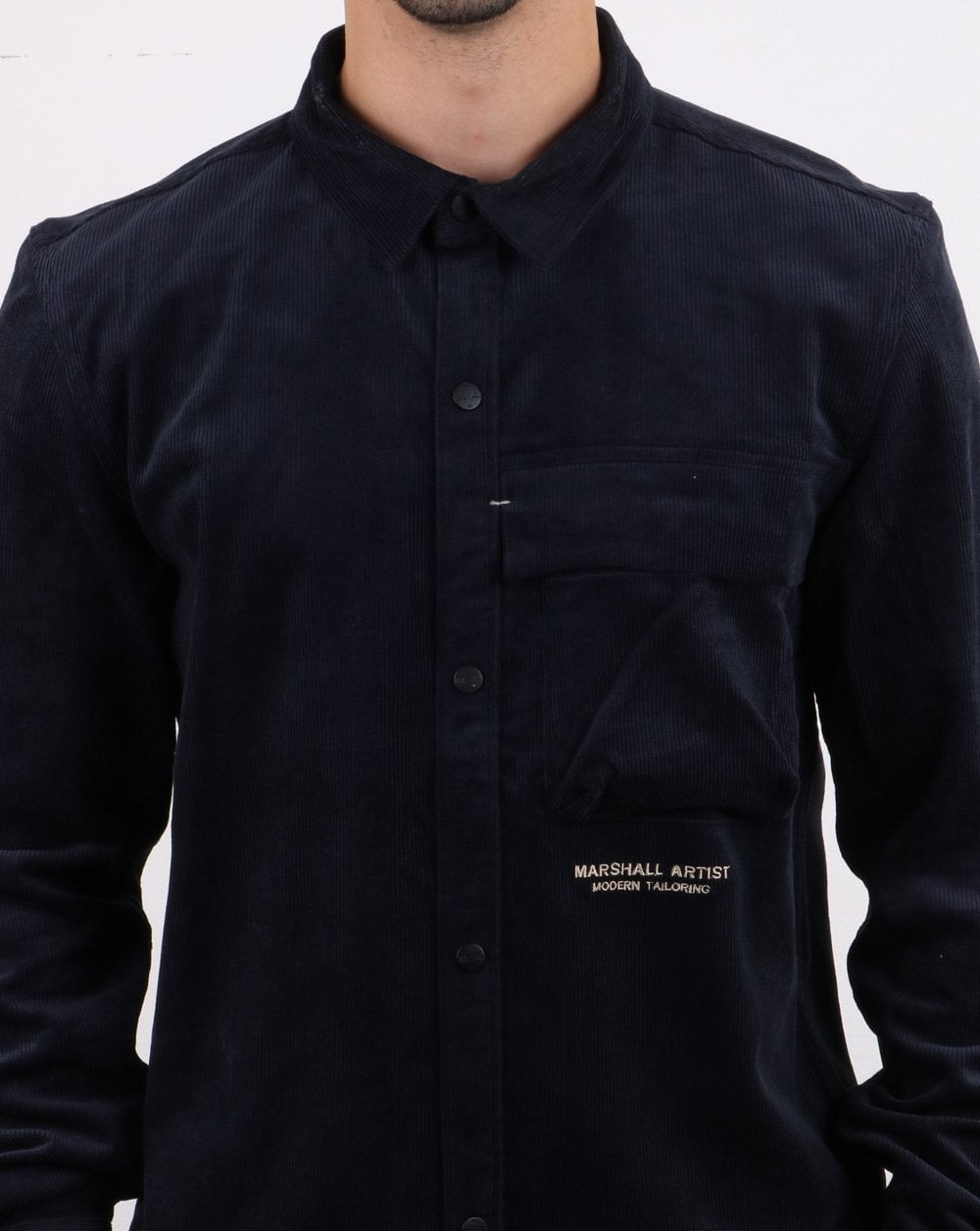 Marshall Artist Cord Shirt Navy