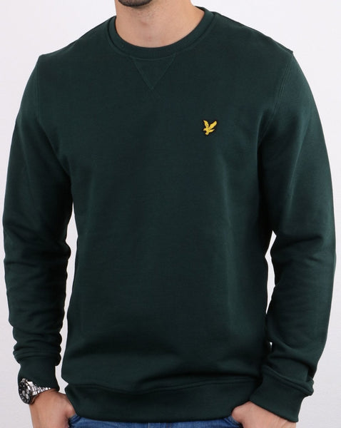 Lyle And Scott Crew Neck Sweatshirt Jade Green