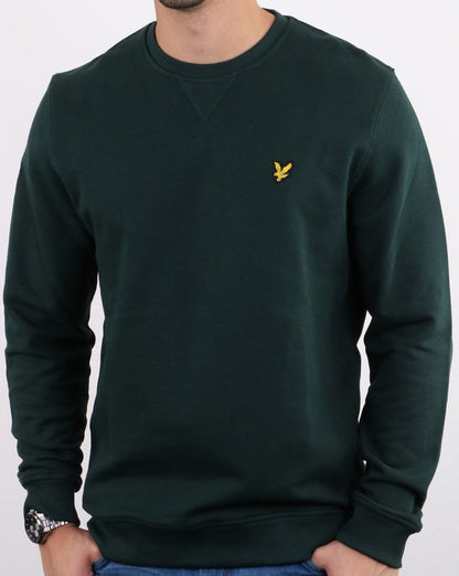 Lyle And Scott Crew Neck Sweatshirt Jade Green