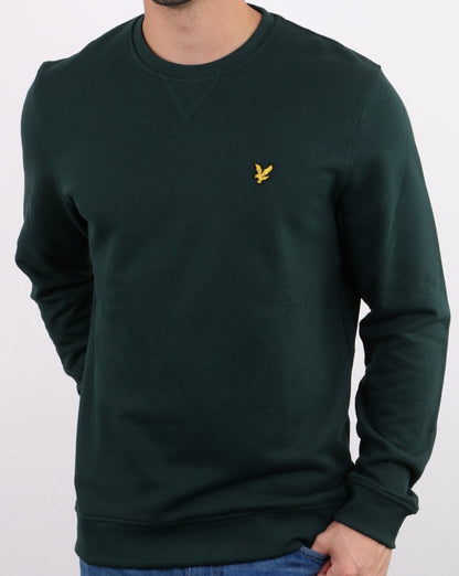 Lyle And Scott Crew Neck Sweatshirt Jade Green