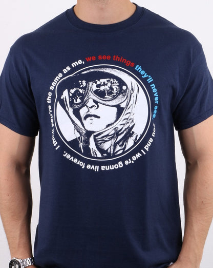 We See Things They'll Never See T-shirt Navy