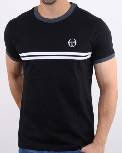 Sergio Tacchini Supermac T-shirt Black/ebony