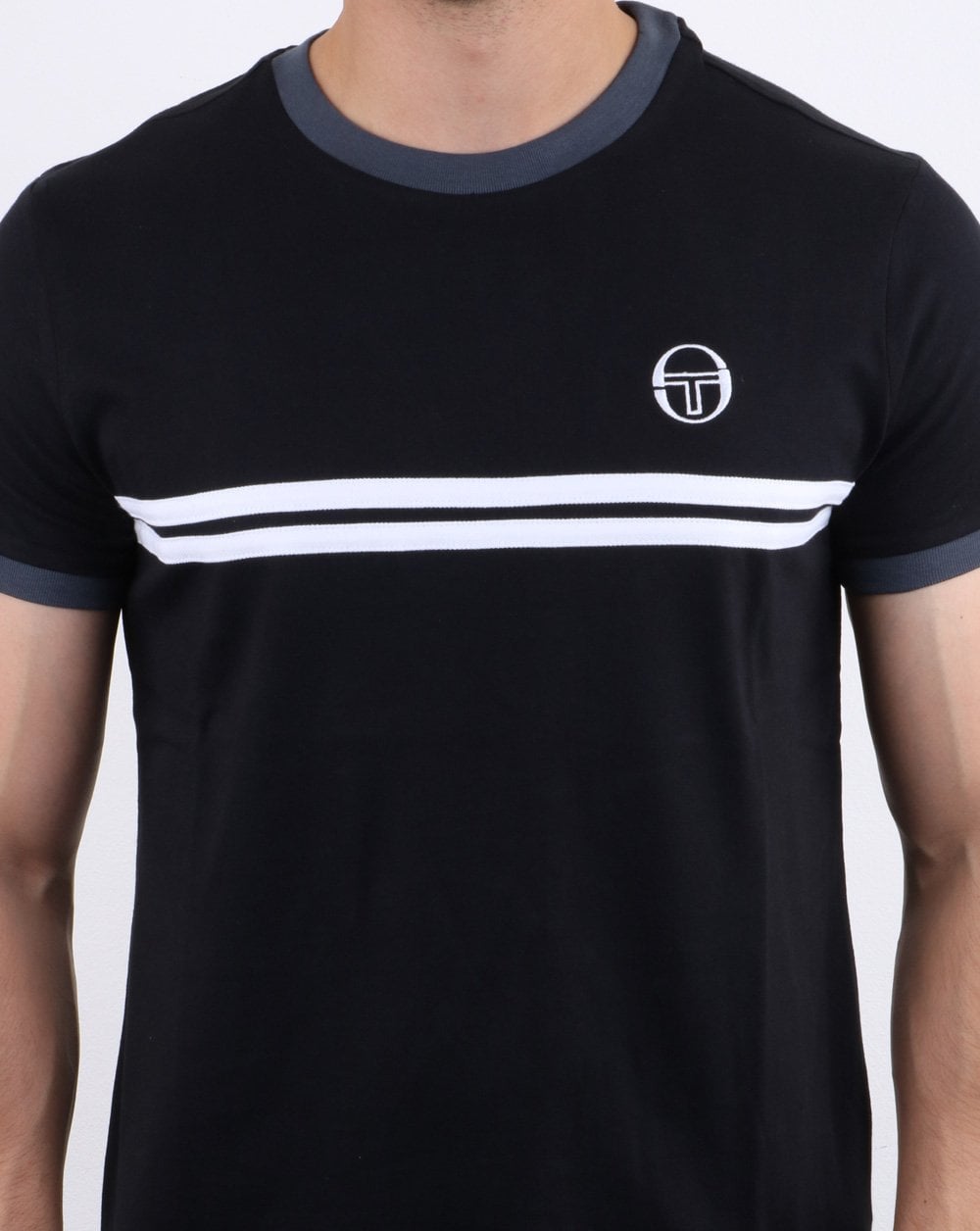 Sergio Tacchini Supermac T-shirt Black/ebony