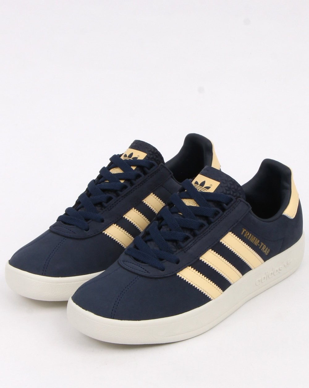 Adidas Trimm Trab Trainers Navy/Soft Yellow