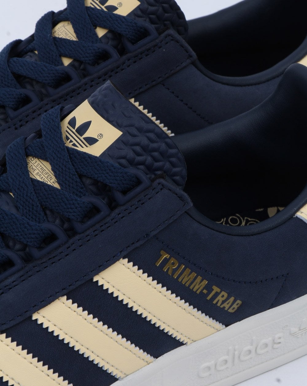 Adidas Trimm Trab Trainers Navy/Soft Yellow