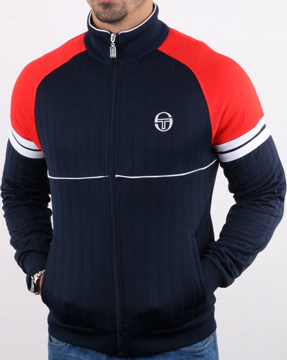 Sergio Tacchini Star Track Top Navy/Vintage Red
