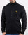 Lyle And Scott Softshell Funnel Neck Zip Through Sweatshirt True Black
