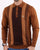 Gabicci Vintage Searle Polo Shirt Honey Brown