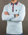 Gabicci Vintage Bretton Polo Shirt Sky Blue
