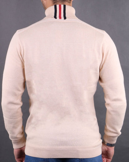Gabicci Vintage Coaster Roll Neck Oat