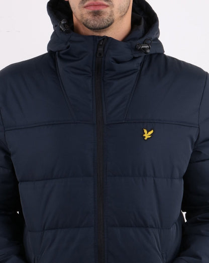 Lyle And Scott Wadded Jacket Navy