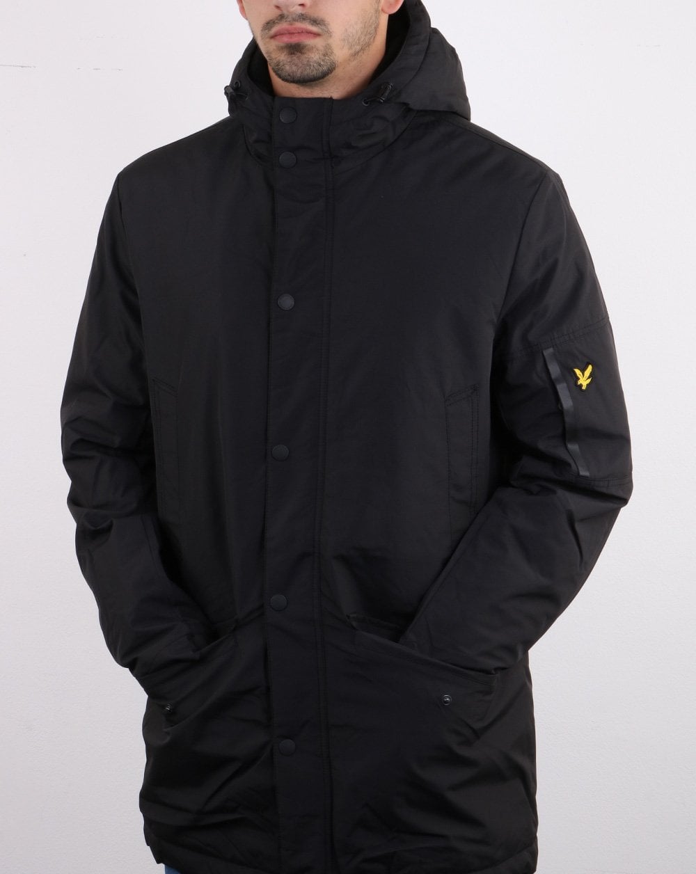 Lyle And Scott Technical Parka True Black