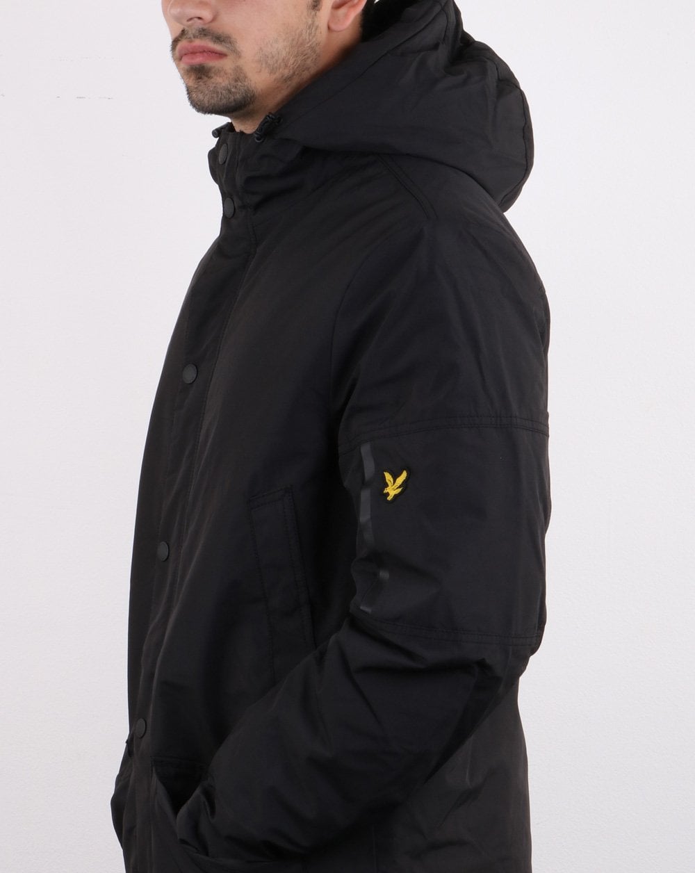 Lyle And Scott Technical Parka True Black