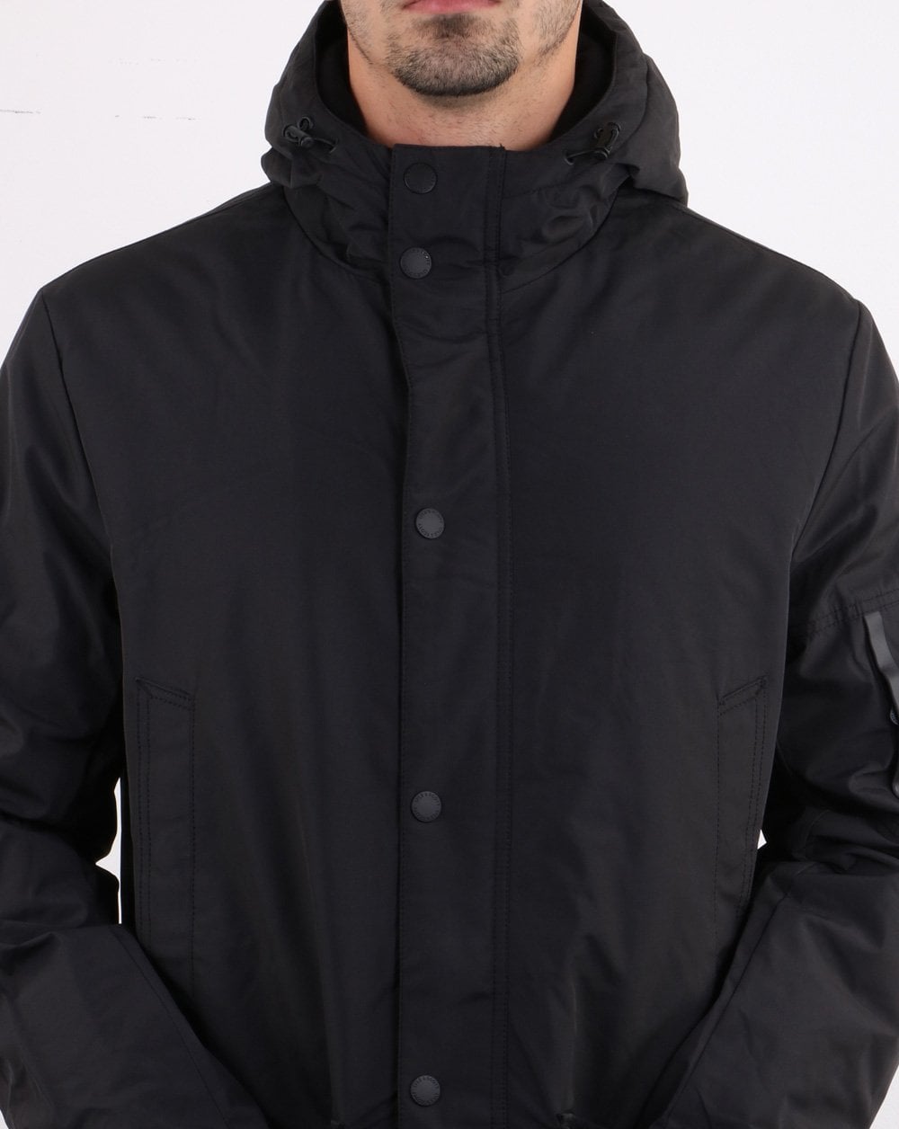 Lyle And Scott Technical Parka True Black