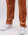 Fila Vintage Cyrus Velour Track Pants Rust Orange