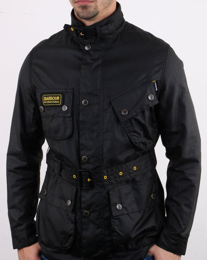 Barbour Slim International Black