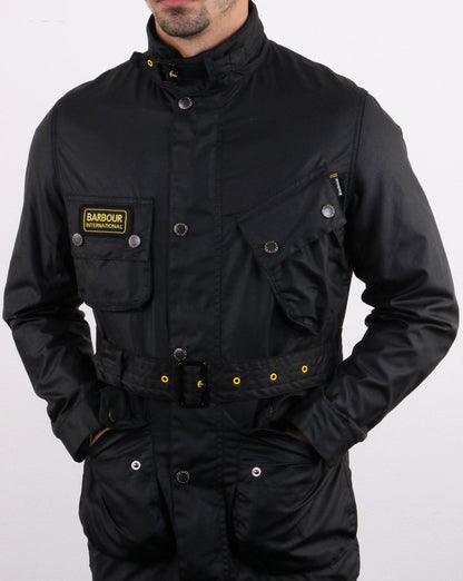 Barbour Slim International Black