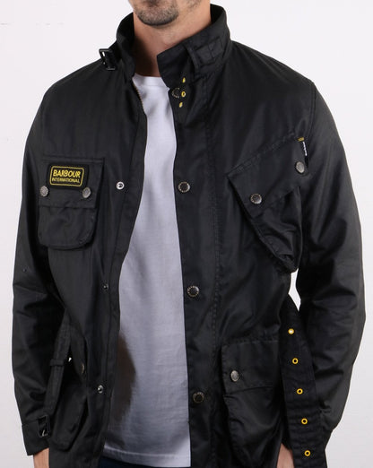 Barbour Slim International Black