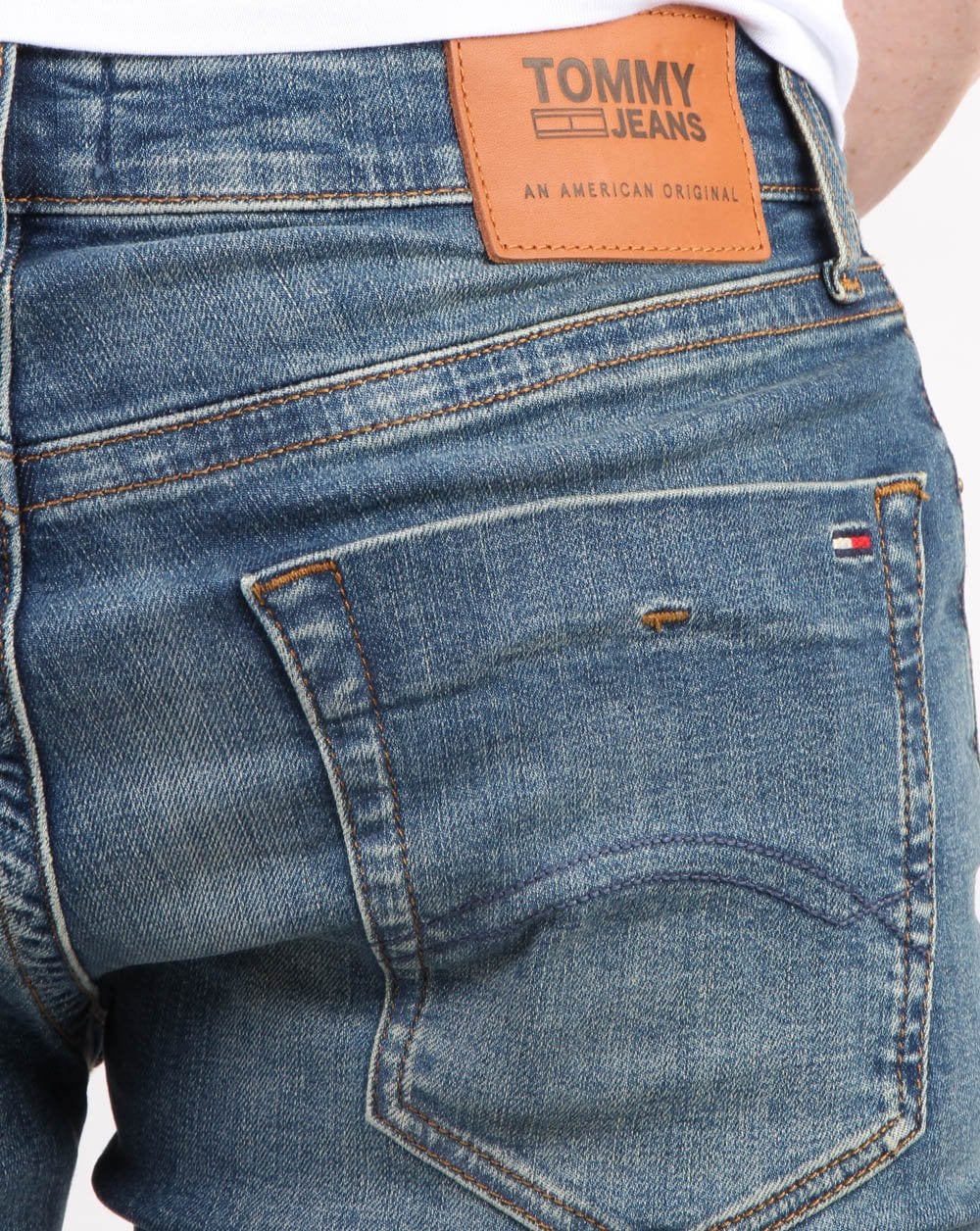 Tommy Hilfiger Slim Scanton Jeans Dakota Mid Blue