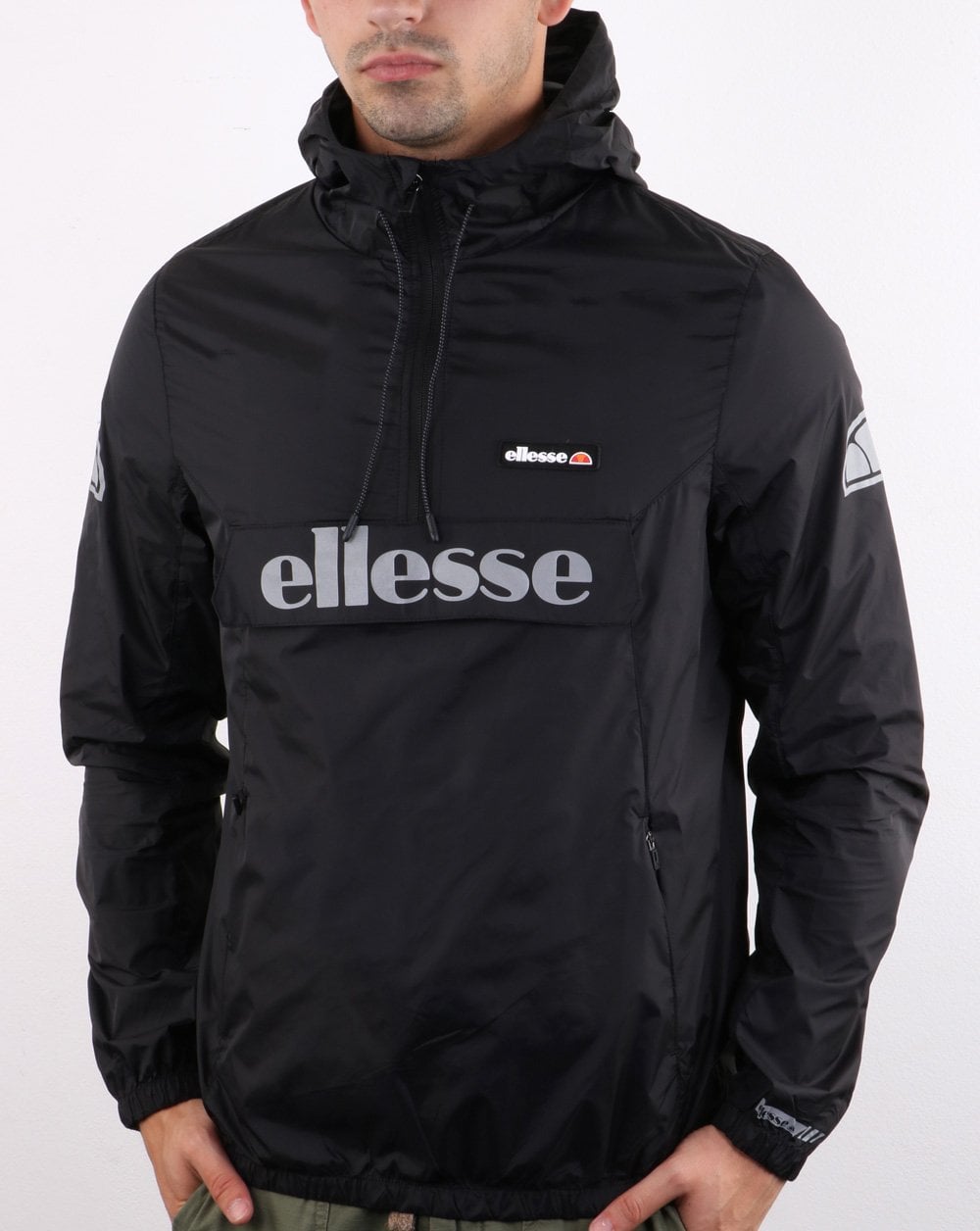 Ellesse Berto Rain Jacket Black