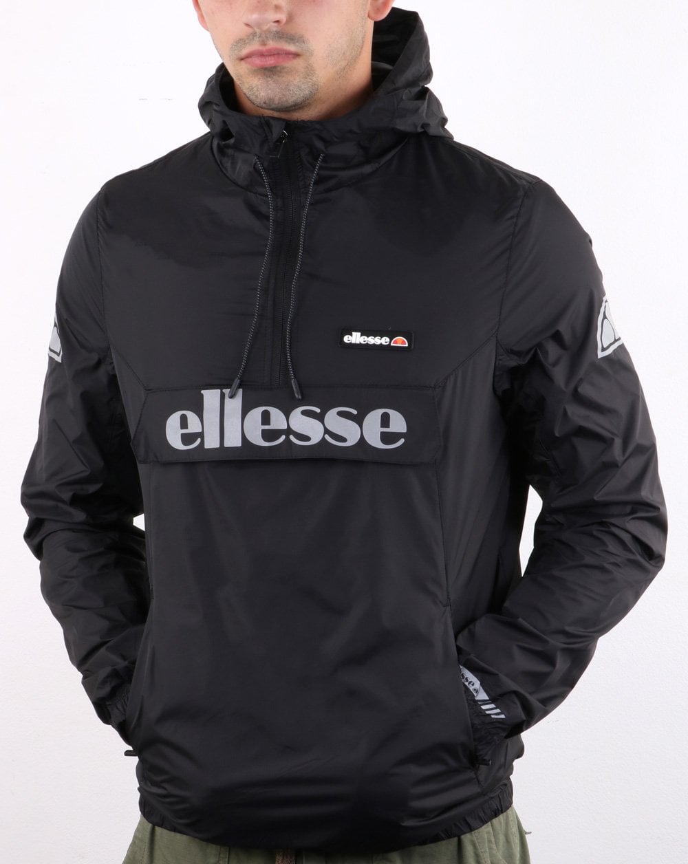 Ellesse Berto Rain Jacket Black