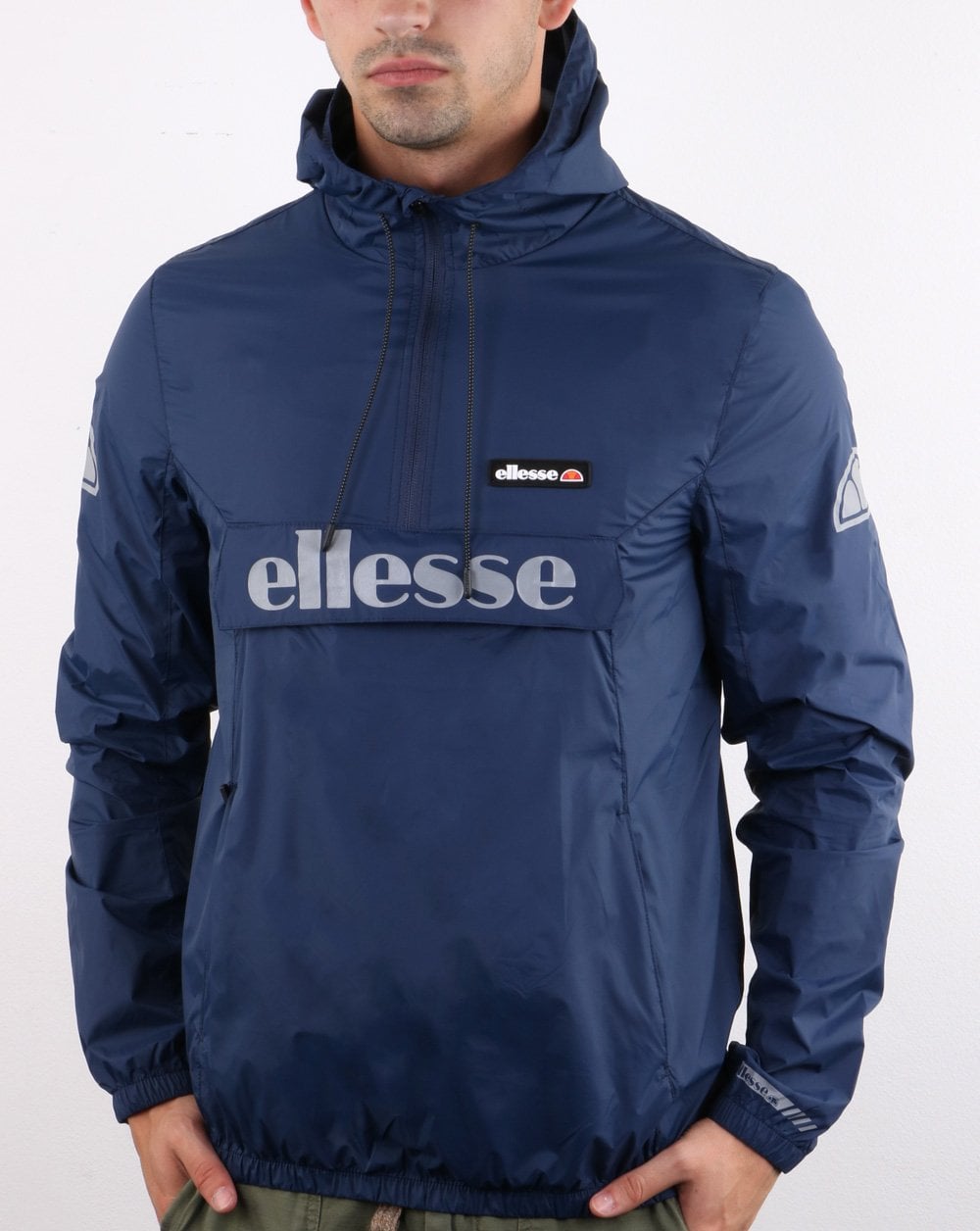 Ellesse Berto Rain Jacket Navy