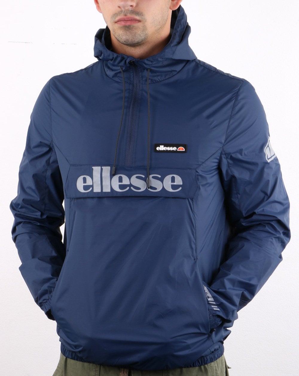 Ellesse Berto Rain Jacket Navy