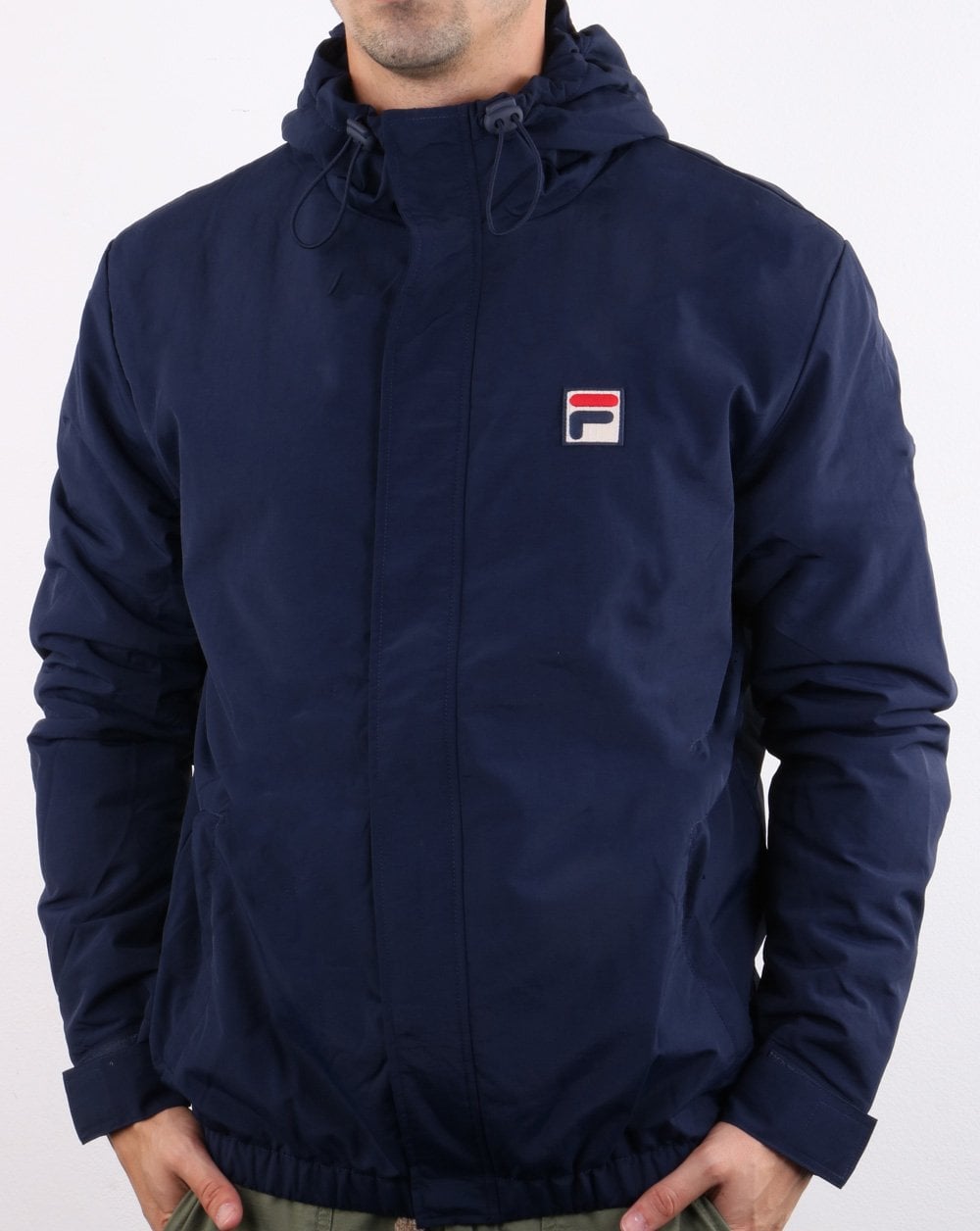 Fila Vintage Lined Terrace Jacket Navy