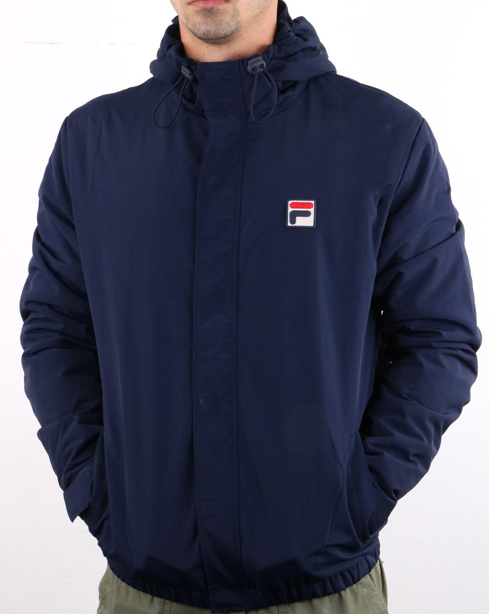 Fila Vintage Lined Terrace Jacket Navy