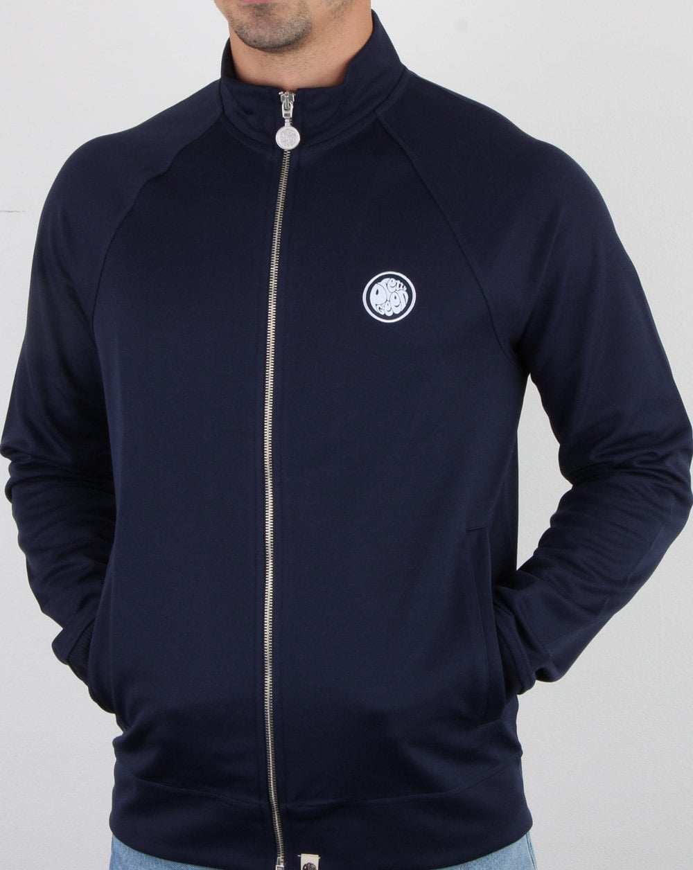 Pretty Green Milner Track Top Navy