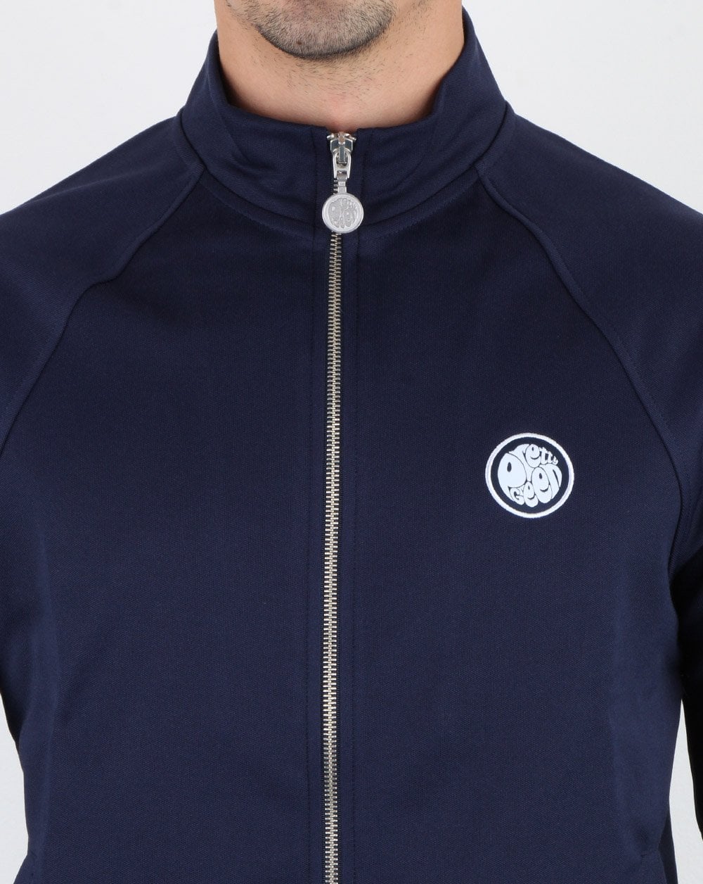 Pretty Green Milner Track Top Navy