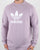 Adidas Originals Trefoil Crew Sweat Lilac