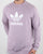 Adidas Originals Trefoil Crew Sweat Lilac
