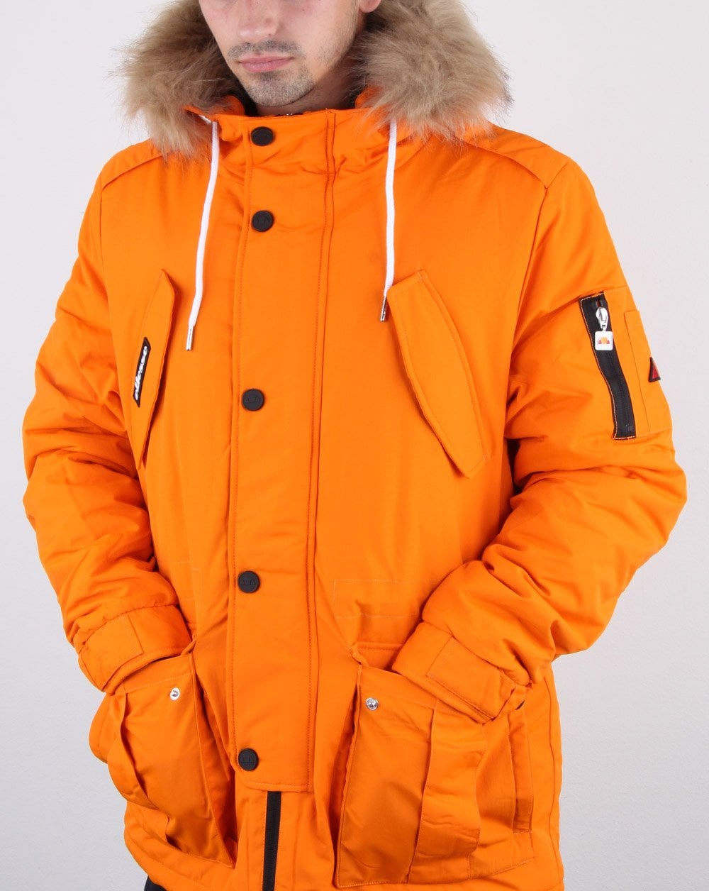 Ellesse Blizzard Parka Orange