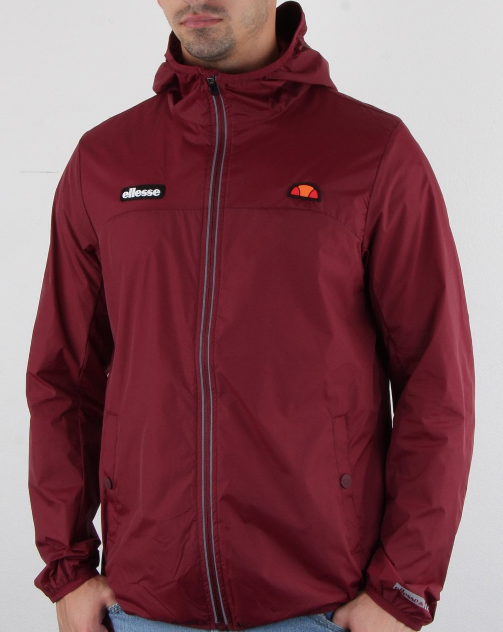 Ellesse Sortoni Jacket Burgundy