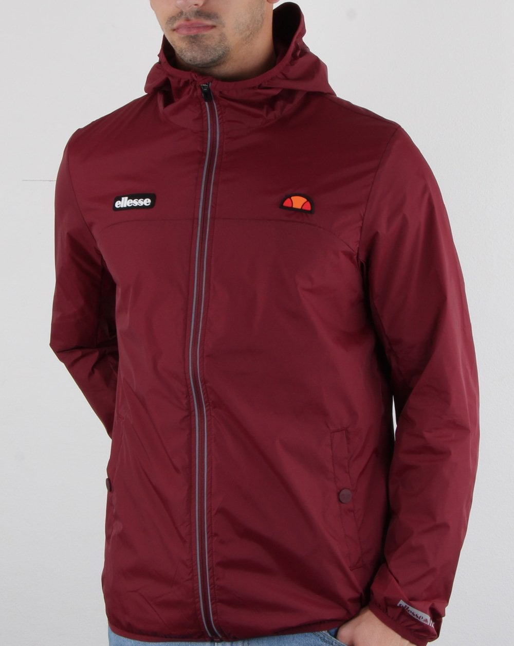 Ellesse Sortoni Jacket Burgundy