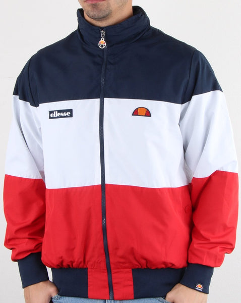 Ellesse Block Jacket Red/White/Navy