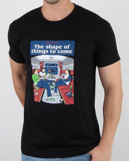 80s Casuals Shape Of Things To Come T-shirt Black