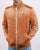 Fila Vintage Finest Velour Track Top Rust Orange