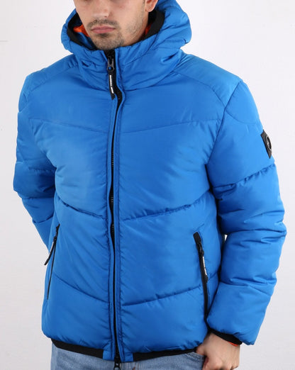 Marshall Artist Paninaro Bubble Jacket Royal