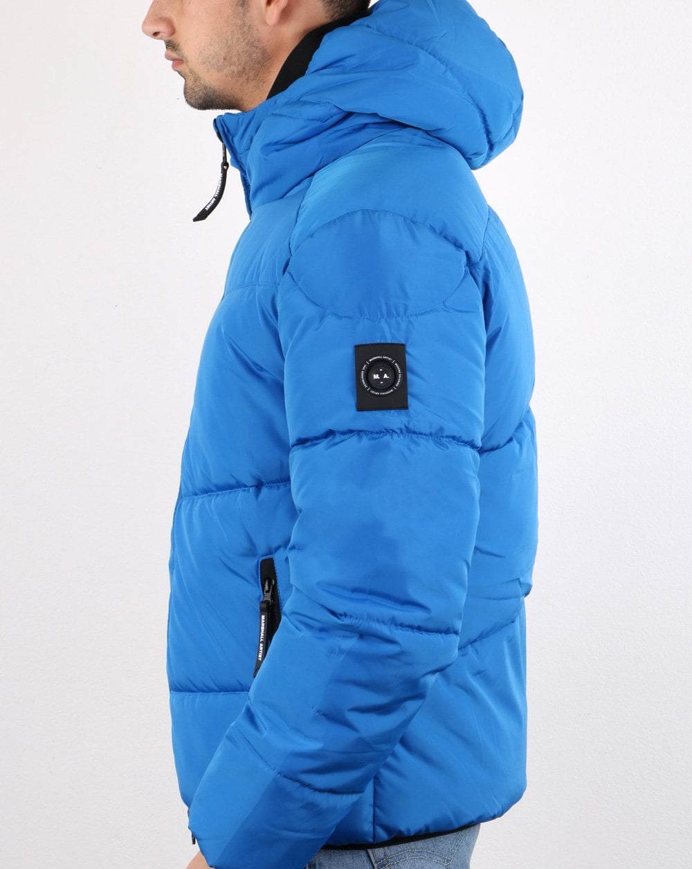 Marshall Artist Paninaro Bubble Jacket Royal