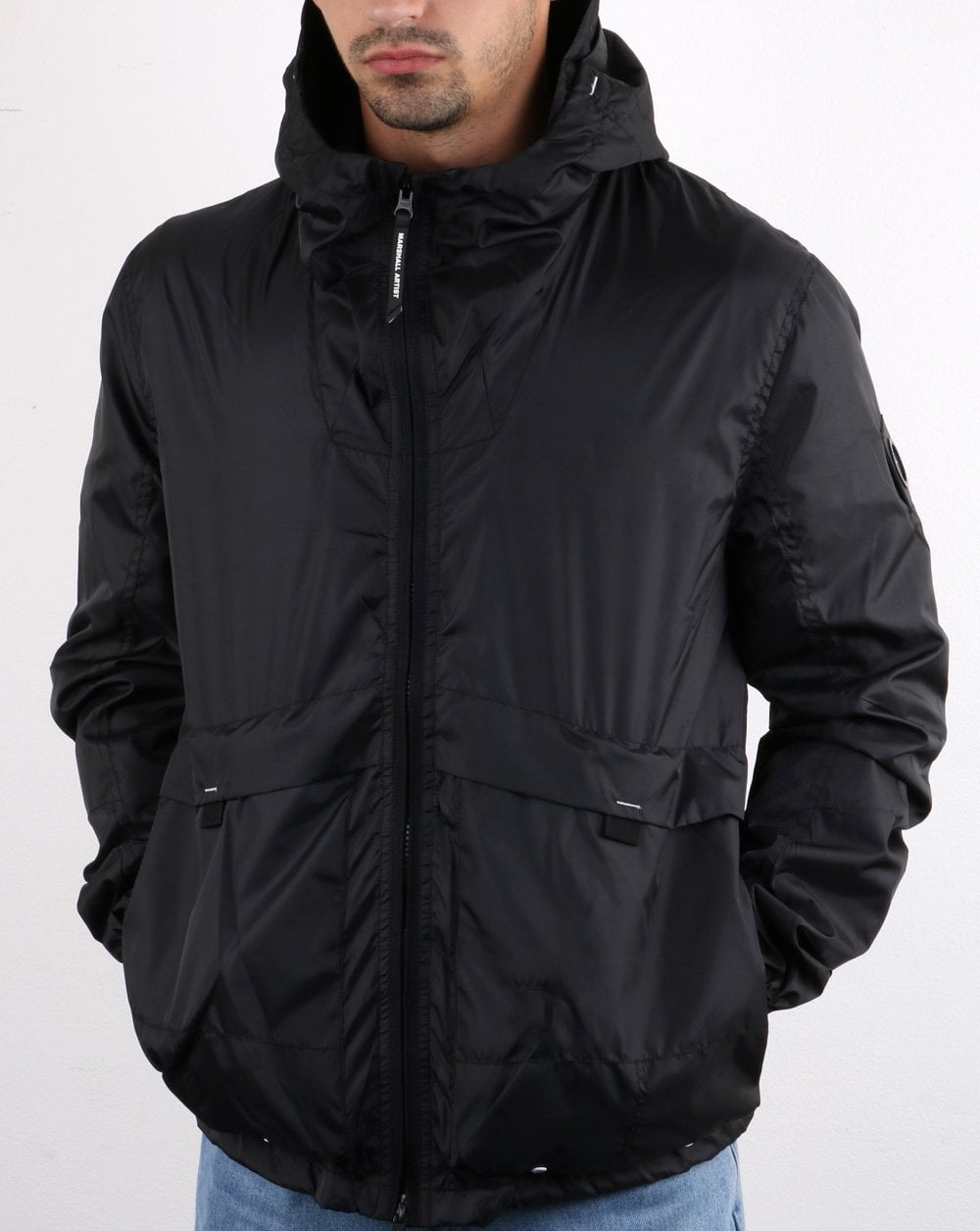 Marshall Artist Ripstop Windrunner Black