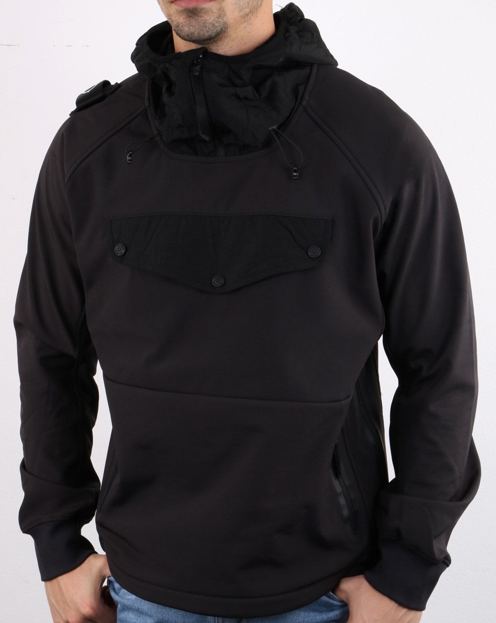 Ma.strum Overhead Velo Softshell Jet Black