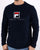 Fila Vintage Nicolo Towelling Sweatshirt Navy/white/red