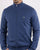 Lacoste Funnel Neck Zip Knitted Jumper Blue