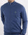 Lacoste Funnel Neck Zip Knitted Jumper Blue